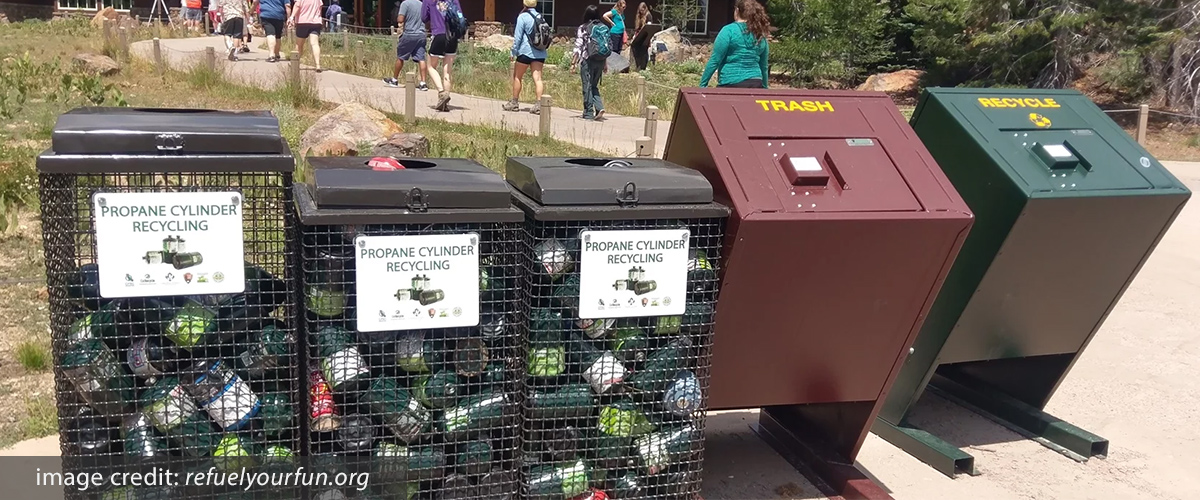 Refuel Your Fun Reusable Propane Cylinders Available Near You