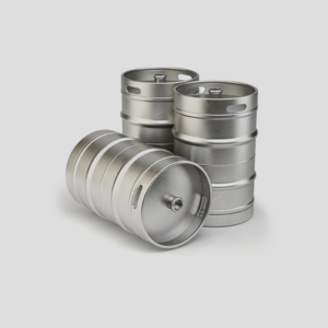 Picture of 3 metal kegs